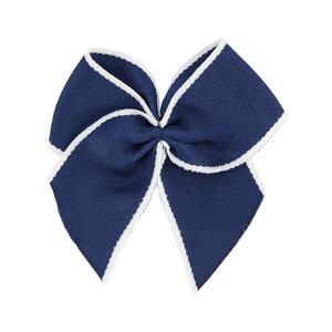 Condor Haarclip donkerblauw/creme