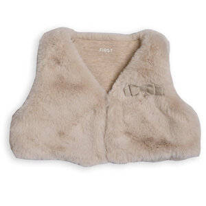 First Gilet fake fur