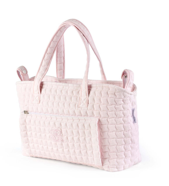 Théophile & Patachou Verzorgingstas + waskussen - Gewatteerd