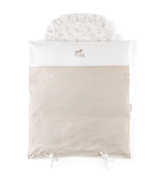 Théophile & Patachou Donsovertrek wieg 80x80cm + sloop