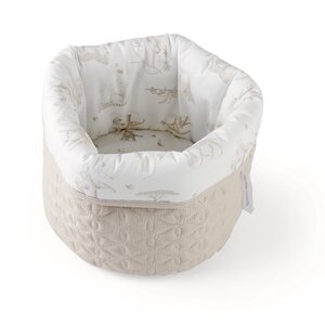 Théophile & Patachou Verzorgingsmand rond - Gewatteerd