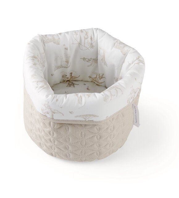 Théophile & Patachou Verzorgingsmand rond - Gewatteerd