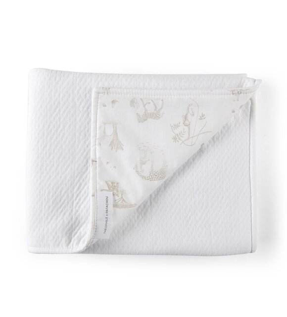 Théophile & Patachou Doopdeken 65x80cm - Gewafeld