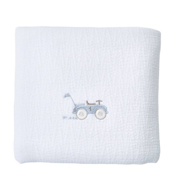 Théophile & Patachou Doopdeken 100x135cm - Gewafeld