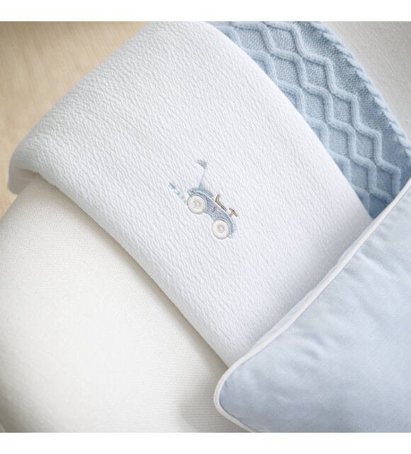 Théophile & Patachou Doopdeken 100x135cm - Gewafeld