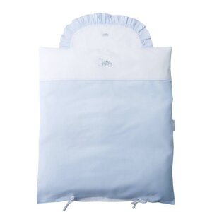 Théophile & Patachou Donsovertrek wieg lijnen 80x80cm + sloop