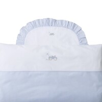 Théophile & Patachou Donsovertrek wieg lijnen 80x80cm + sloop