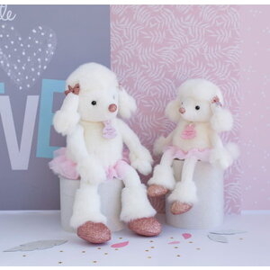 Doudou et Compagnie Histoire Glitter Poedel 25 cm