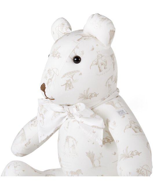 Théophile & Patachou Beer Théophile geprint - Katoen