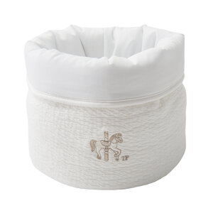 Théophile & Patachou Verzorgingsmand rond - Gewafeld