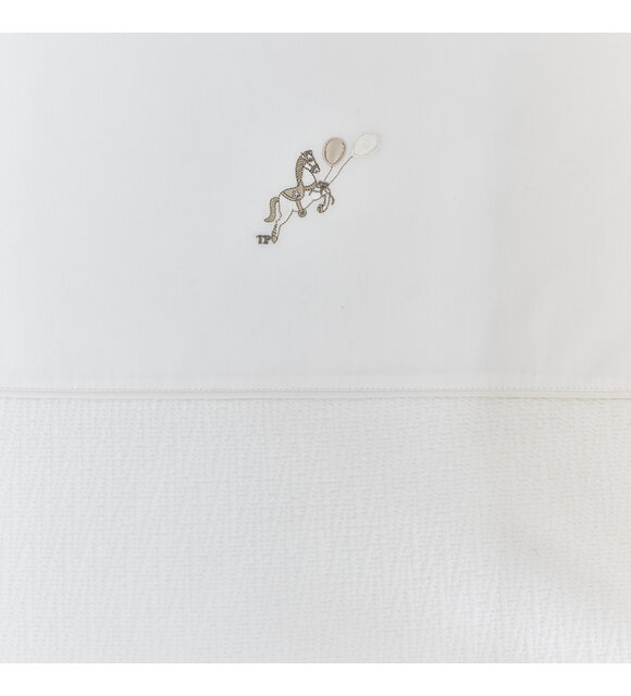 Théophile & Patachou Donsovertrek bed gewafeld 100x135cm  + sloop