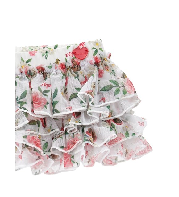 Monnalisa Rokje met mutsje Monnalisa Rokje met mutsje