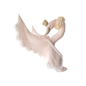 Love me Linnen & lace swan powder pink