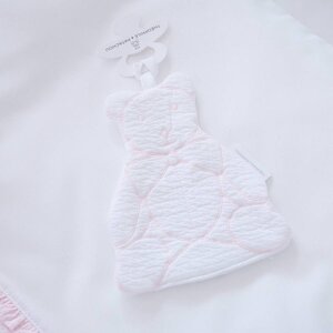 Théophile & Patachou Speenhouder beer TP roze