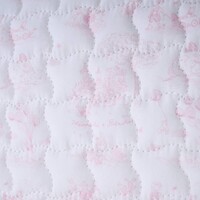 Théophile & Patachou Rechthoekig toilettas  - Gewatteerd gedrukt