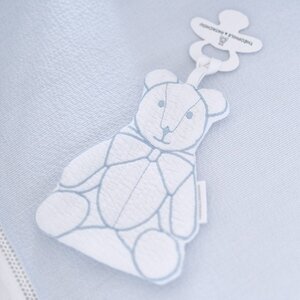 Théophile & Patachou speenhouder beer TP lichtblauw