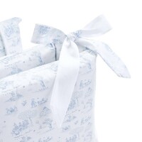 Théophile & Patachou Bedbeschermer 70cm - Katoen (70x70x70cm) H:30cm gedrukt