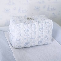 Théophile & Patachou Rechthoekig toilettas  - Gewatteerd gedrukt