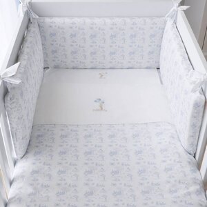 Théophile & Patachou Gedrukt donsovertrek bed 100x135cm  + sloop