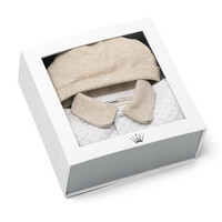 First Babypakje met mutsje, giftbox
