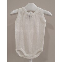 Babidu Babidu Romper Perle Creme