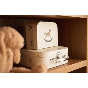 Jollein Speelkoffertje - Nostalgic Ride - 2 Stuks