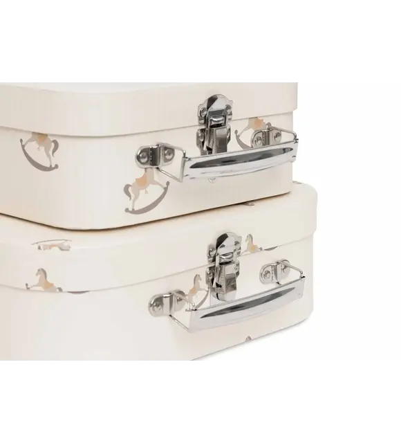 Jollein Speelkoffertje - Nostalgic Ride - 2 Stuks