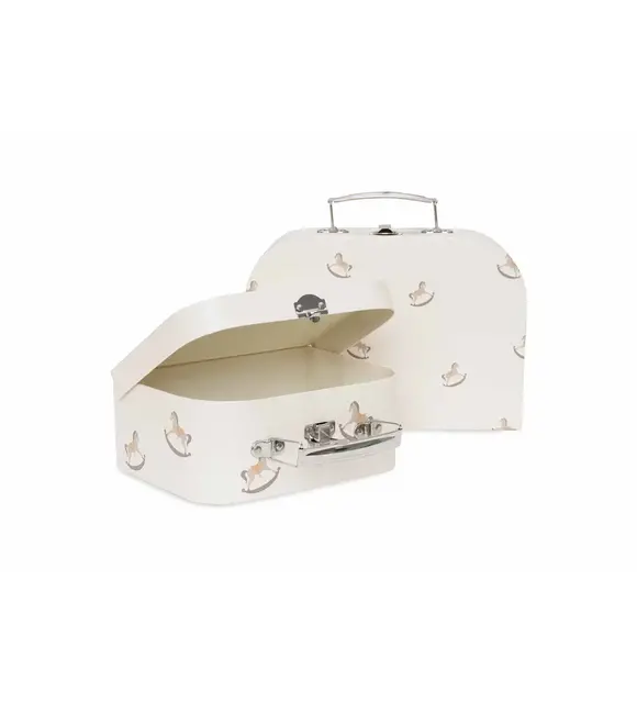 Jollein Speelkoffertje - Nostalgic Ride - 2 Stuks