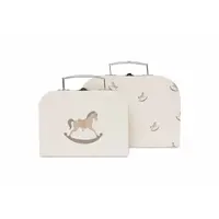 Jollein Speelkoffertje - Nostalgic Ride - 2 Stuks