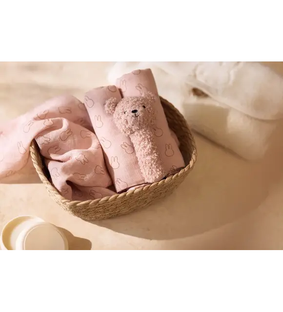 Jollein Rammelaar Teddybeer - Wild Rose