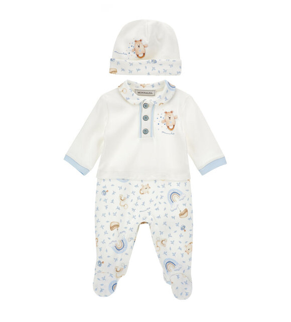 Monnalisa Babypakje met mutsje