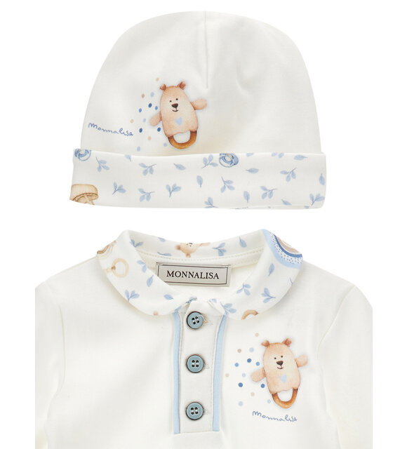 Monnalisa Babypakje met mutsje