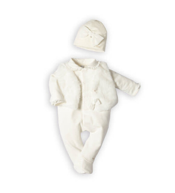 First Gilet fake fur