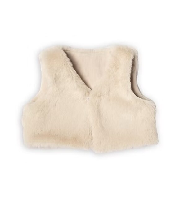 First Gilet fake fur