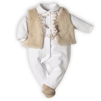 First Gilet fake fur