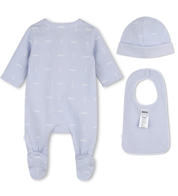 Hugo Boss Babypakje met muts en slabber