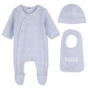 Hugo Boss Babypakje met muts en slabber