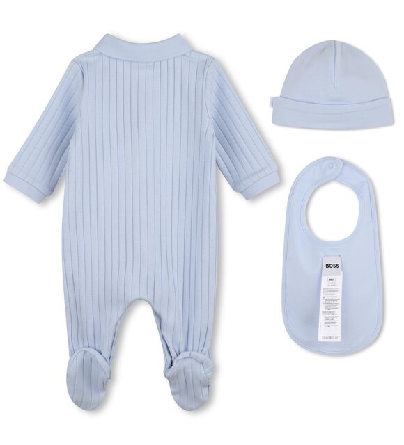 Hugo Boss Babypakje met muts en slabber