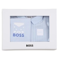Hugo Boss Babypakje met muts en slabber