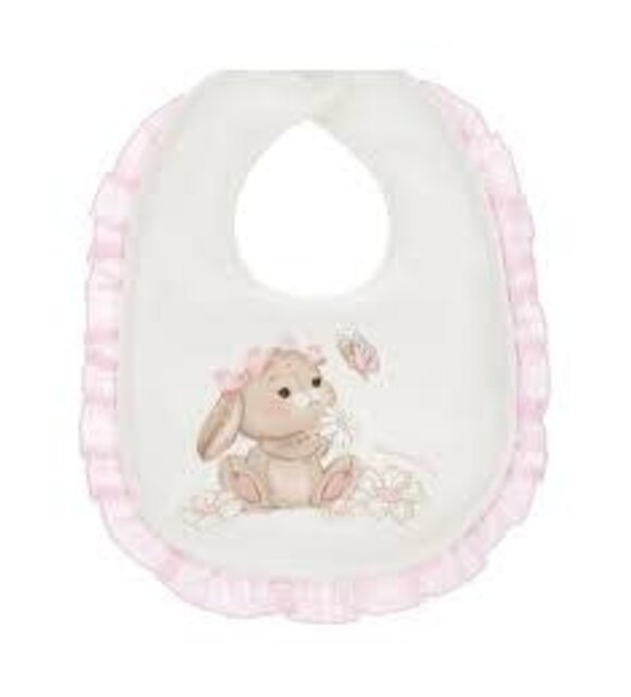 Monnalisa Babypakje met mutsje en slabber