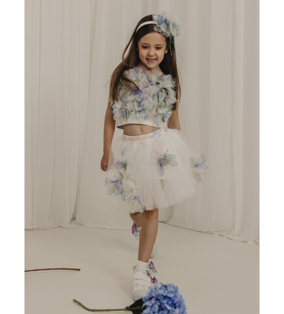 Daga Tulle skort met top