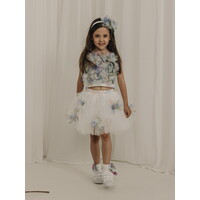Daga Tulle skort met top