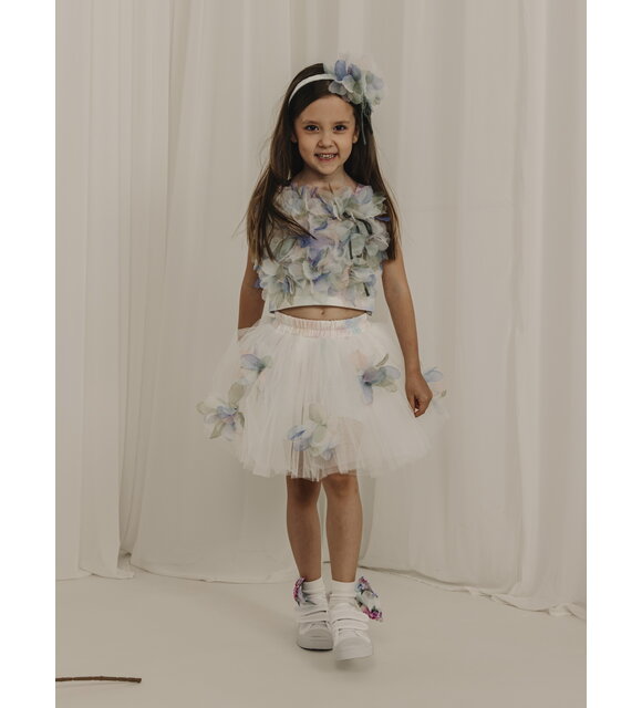 Daga Tulle skort met top