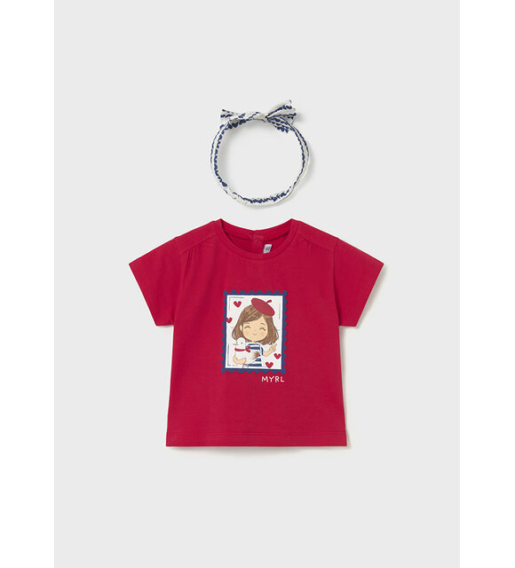 Mayoral T-shirt met haarband