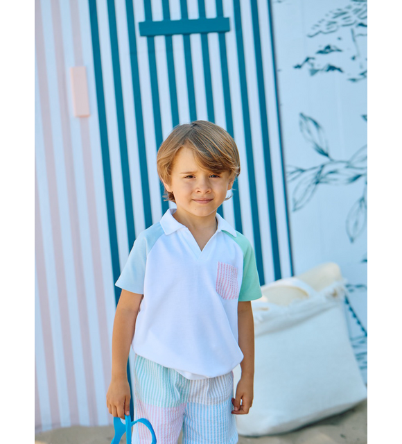 Patachou Polo met zwemshort