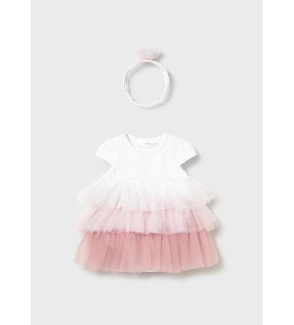 Mayoral Tulle jurkje met haarband