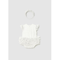 Mayoral Tulle romper met haarband