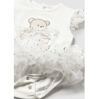 Mayoral Tulle romper met haarband