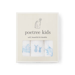 Poetree Hydrofiel doeken, 3 stuks