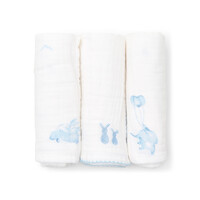 Poetree Hydrofiel doeken, 3 stuks